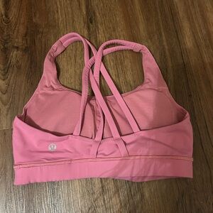 lululemon athletica Pink Racerback Sports Bra